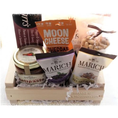 Sweet & Savory Delights Gift Basket - Creston BC Gift Basket Delivery